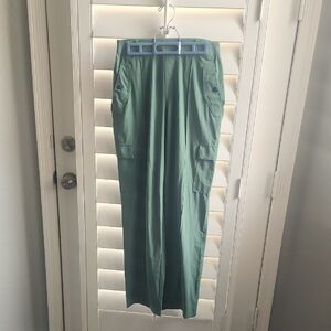 Womens  Green Cargo Pants